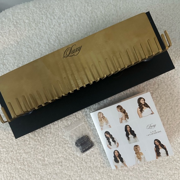 Luxy Hair 20" Classic Mocha Brown Balayage Clip-Ins (220g) - Picture 6 of 6